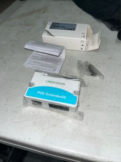 Mini 2 Port POE Extender up to 1000Ft, Power over Ethernet over Cat5/6 Cable, Sp
