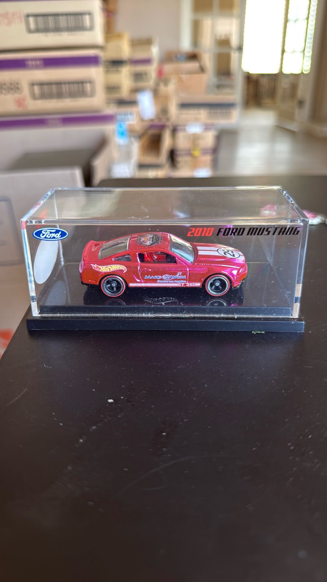 Hotwheels convention 2015 pink mustang