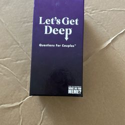Let’s Get Deep Card Game