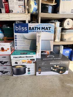 Home supplies! Everything must go!