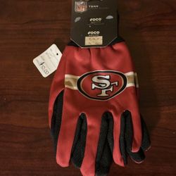 SF 49ers Utility Gloves