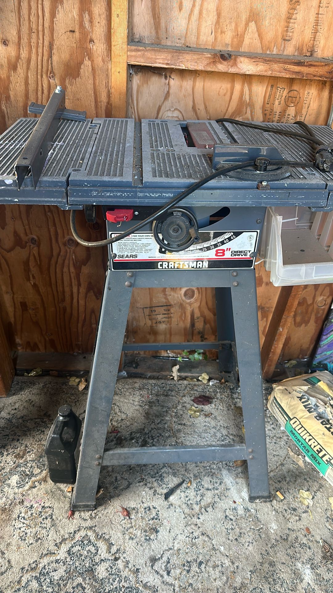 Craftsman Table Saw