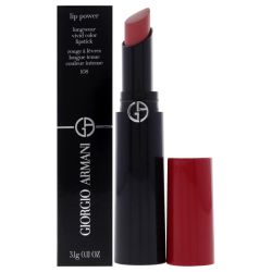 Armani Beauty Lip Power Satin Long Lasting Lipstick Full SZ #108 in Love NEW