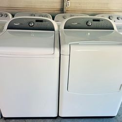 Washer And Dryer Set (Whirlpool Cabrio Platinum) 