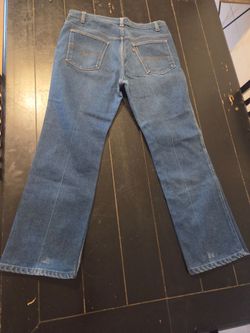 Vintage 1980s Levi's Jeans Levis Blue Jeans 517 38x34