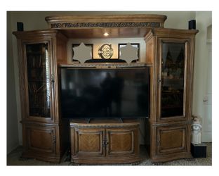 Oak Entertainment Center