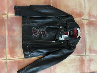 Harley Davidson Leather Jacket Size Large