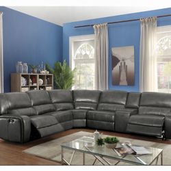 Final Sale! New! Power Reclining Saul Sectional Set
