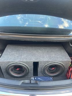 Majestic 12” subs with amp