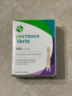 One Touch Verio 100 Piece Test Strips