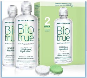 Biotrue Contact Solution, Multi-Purpose Solution with Lens Case