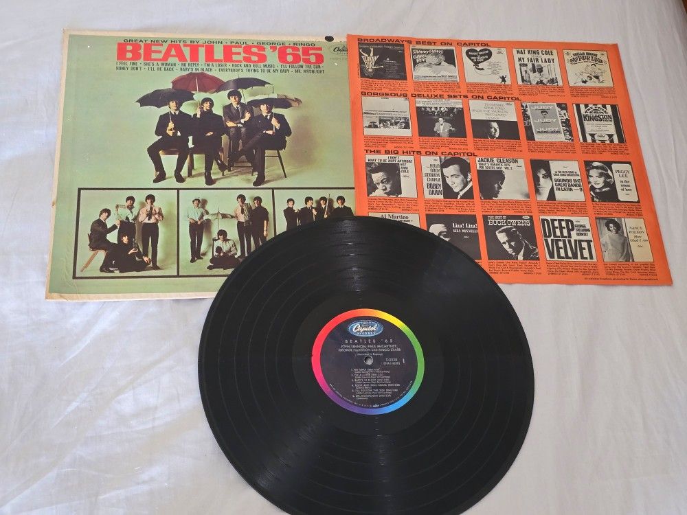 The Beatles – Beatles ’65
🎙️ Original Capitol Records First Pressing – Mono (1964)
