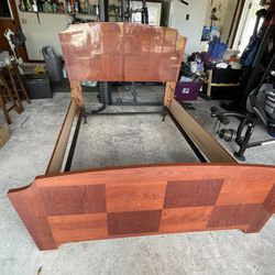 Queen And Full Size Wood Bed Frame