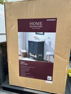 24 inch blue Vanity combo