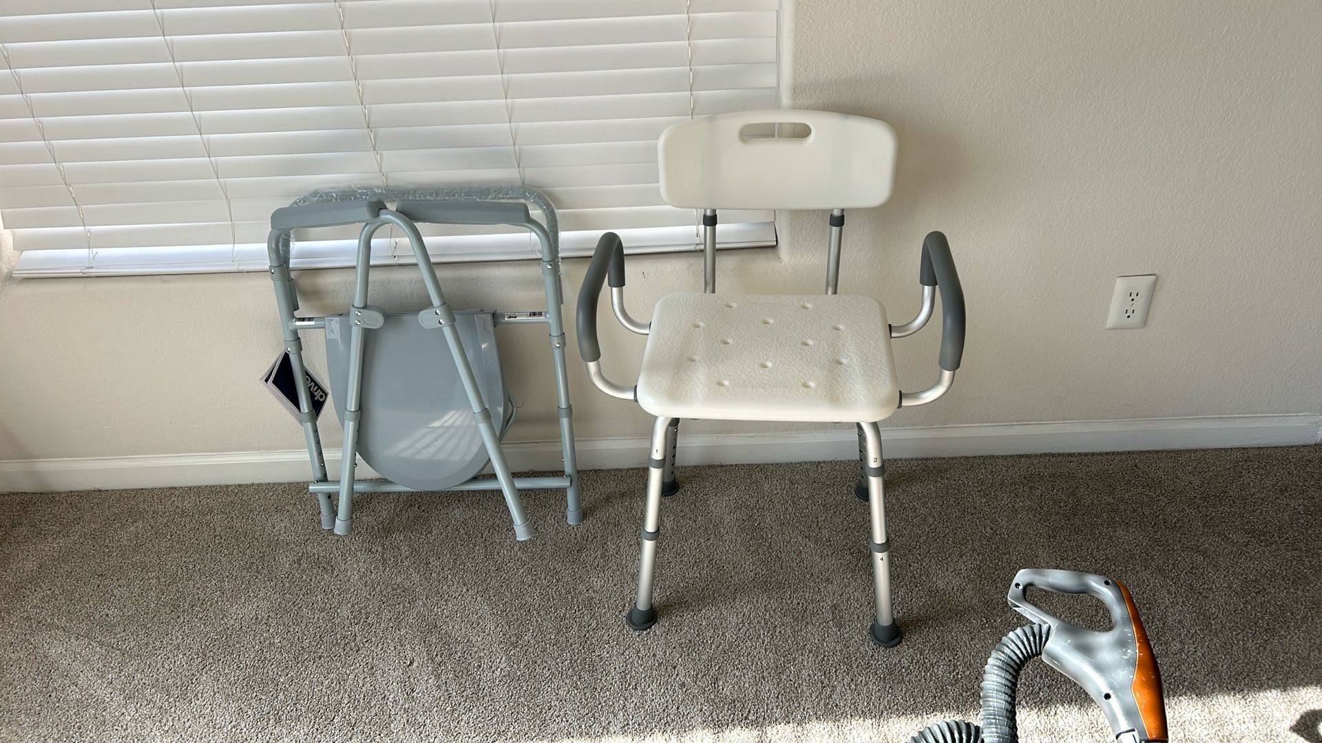 Shower Chair And Bedside Commode 