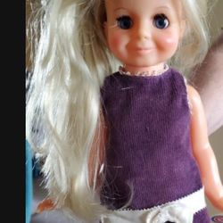 VINTAGE VELVET DOLL CHRISSYS COUSIN 