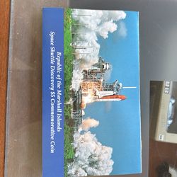 Space Shuttle Discovery $5 Commemorative Coin