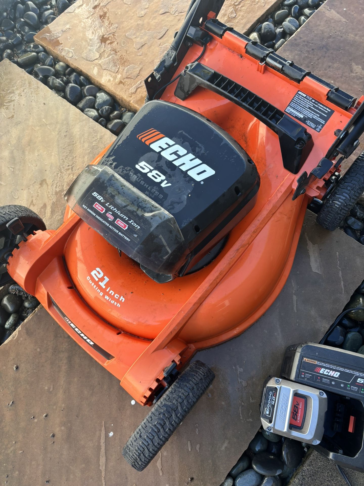 Lawn Mower - Electric With Battery And Charger
