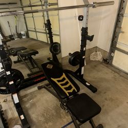 Weider Bench And Rack