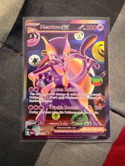 Pokemon 30th anniversary celebrations Mewtwo ex 157/128 futuristic rare