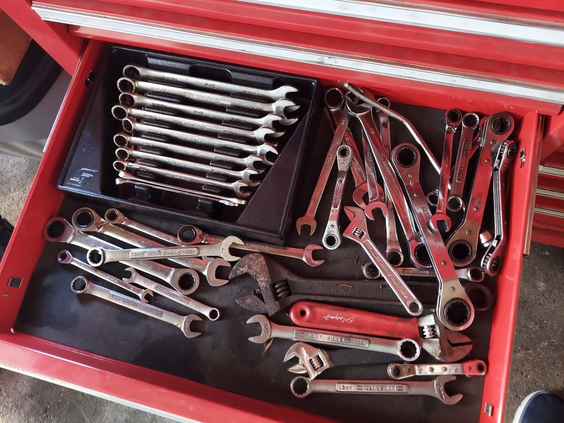 Mechanics Tools And Box