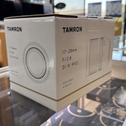 Tamron 17-28mm f/2.8 Di III RXD Lens for Sony