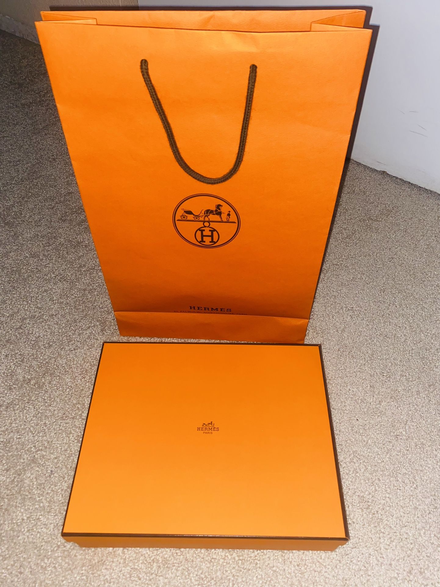 Hermes Box And Bag