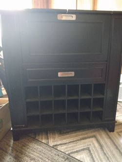 Black Dining Cabinet
