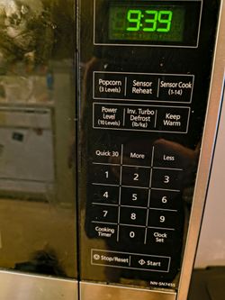 Stainless Steel Microwave