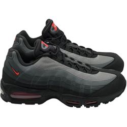 Size 8 - Nike Air Max 95 OG Big Bubble Bright Crimson Gray AM95 NEW