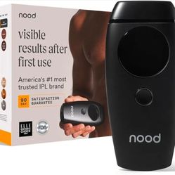 NEW! Flasher 2.0 by Nood, IPL Laser Whole Body Hair Removal Device for Men & Women, Matte Black