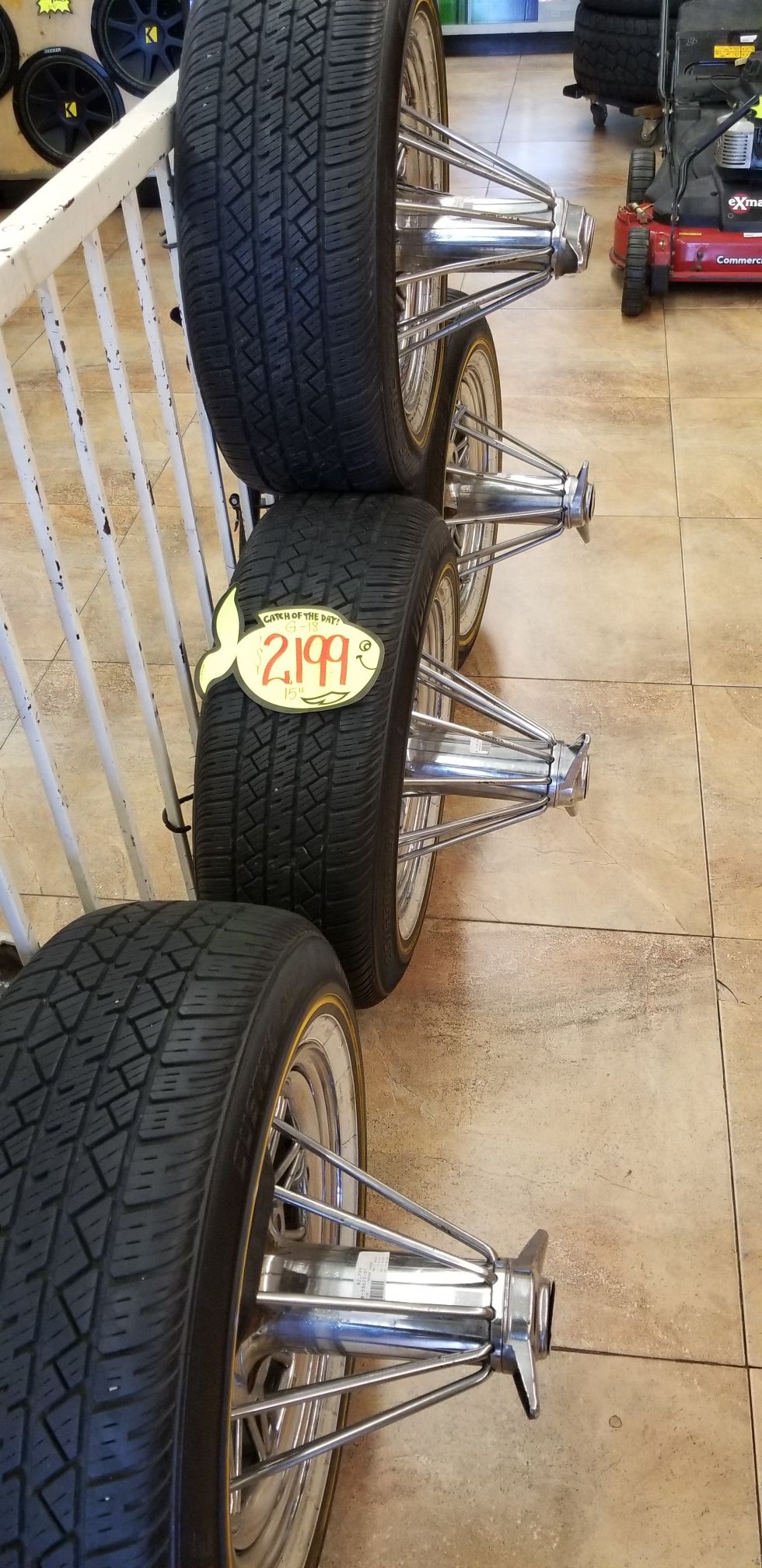 G8s swangas 15" on vogue's
