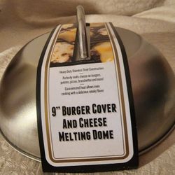 JIM BEAM 9" BURGER COVER & CHEESE MELTING DOME