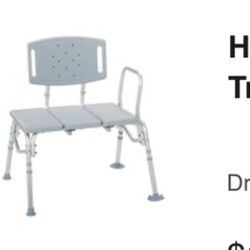 Heavy Duty Medical Shower Bench With Back