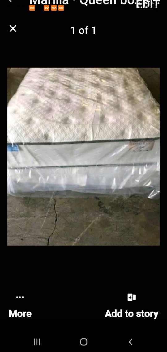 queen size thick pillow top bed can deliver