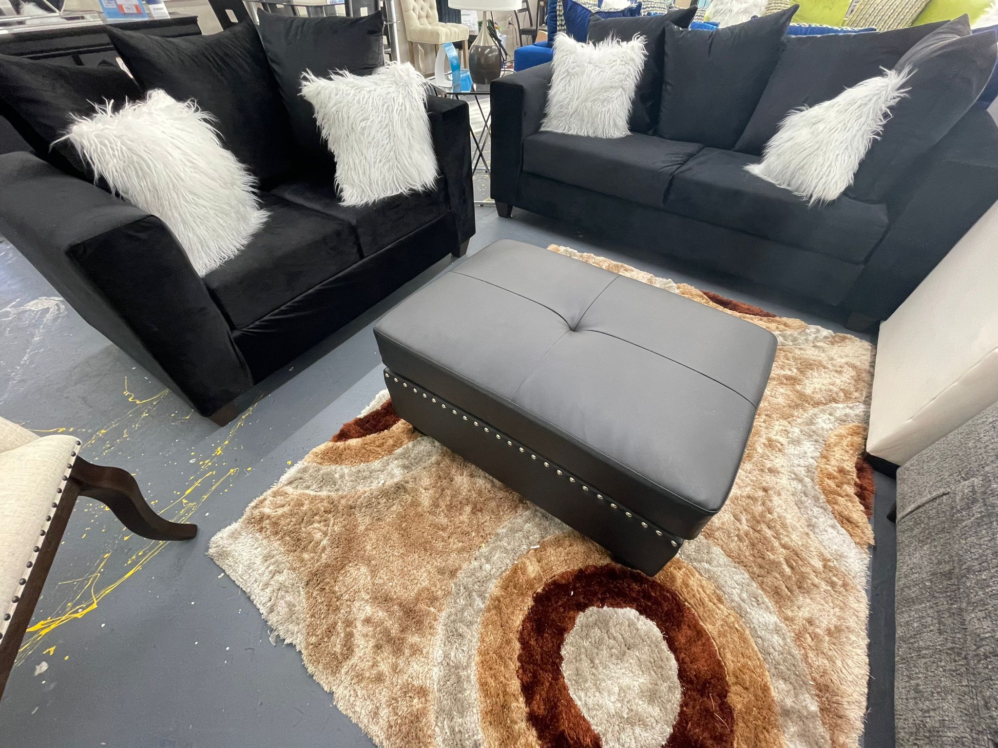 New Sofa + Loveseat St 2pc