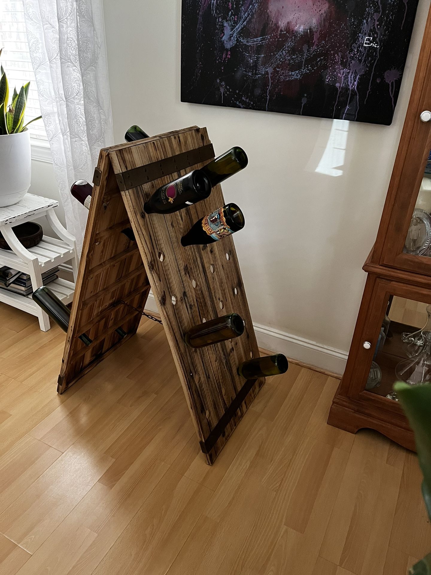 Old Wine /Champagne Bottle Riddling Rack 175$ Or Best Offer