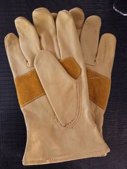 Leather Gloves - Large (Brand New)