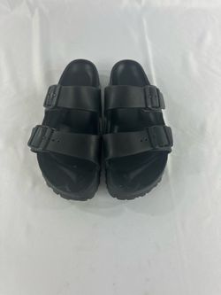 Birkenstock Arizona Essentials EVA Black Sandals – Size 39