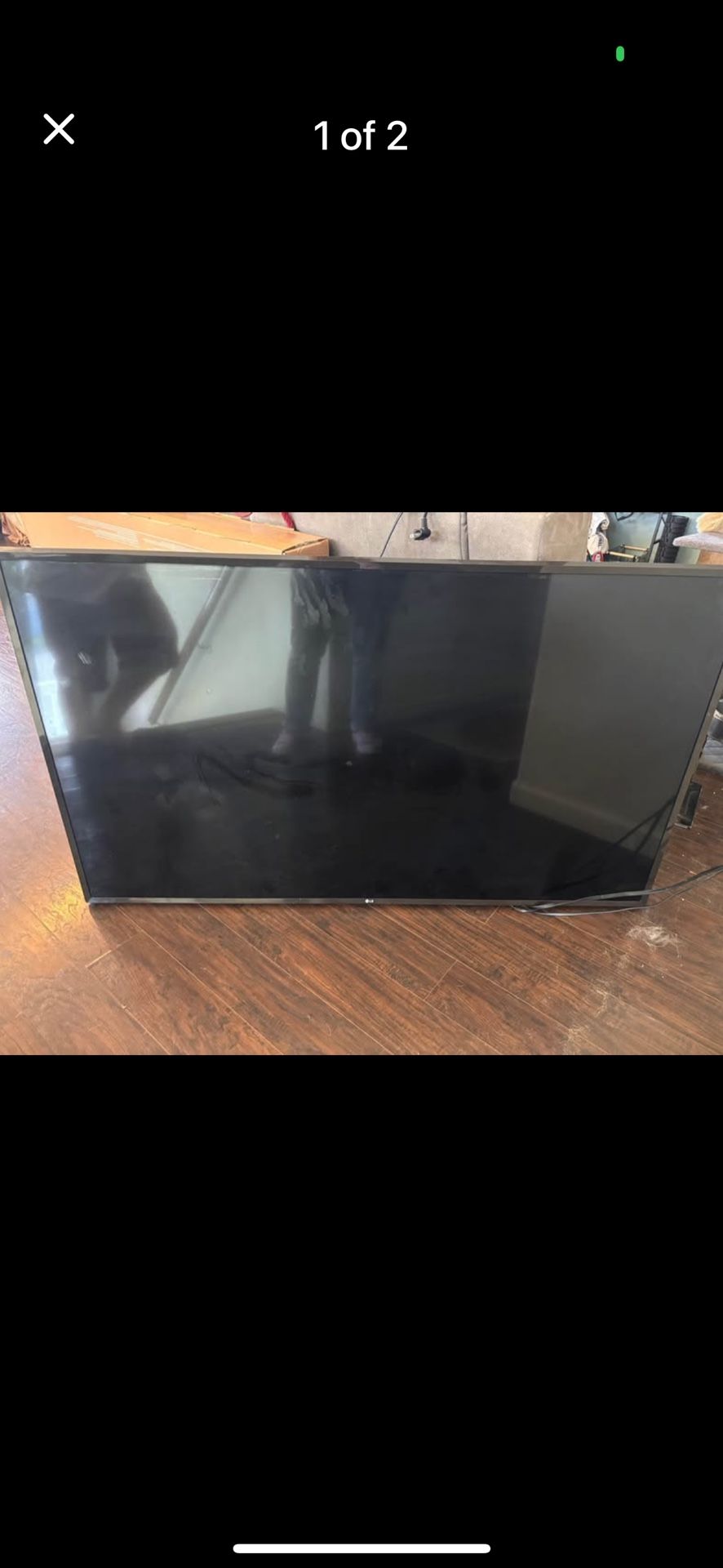 60in LG tv With Full Motion  Wall Mount 