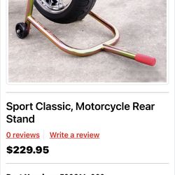 Pit Bull motorcycle stand