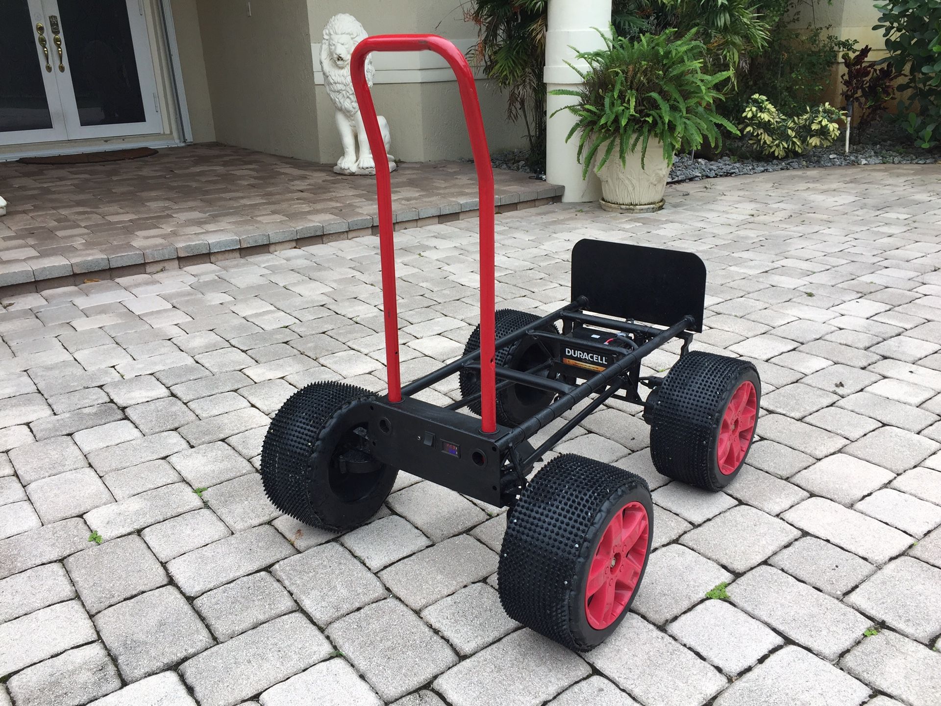 Remote Controlled Motorized Hand Cart, 100 Wireless, great for Picnic