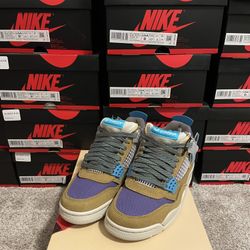 Nike Jordan 4 Union Moss Noir Taupe Guava DS Men 7 $400 Supreme Dunk Low 