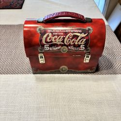 Vintage Coca-Cola Tin Box Lunchbox