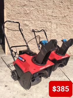 TORO GAS SNOW BLOWER