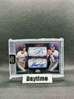 2026 Topps Chrome Black Hyeseong Kim Chan Ho Park Pitch Black Pairings Auto #/30