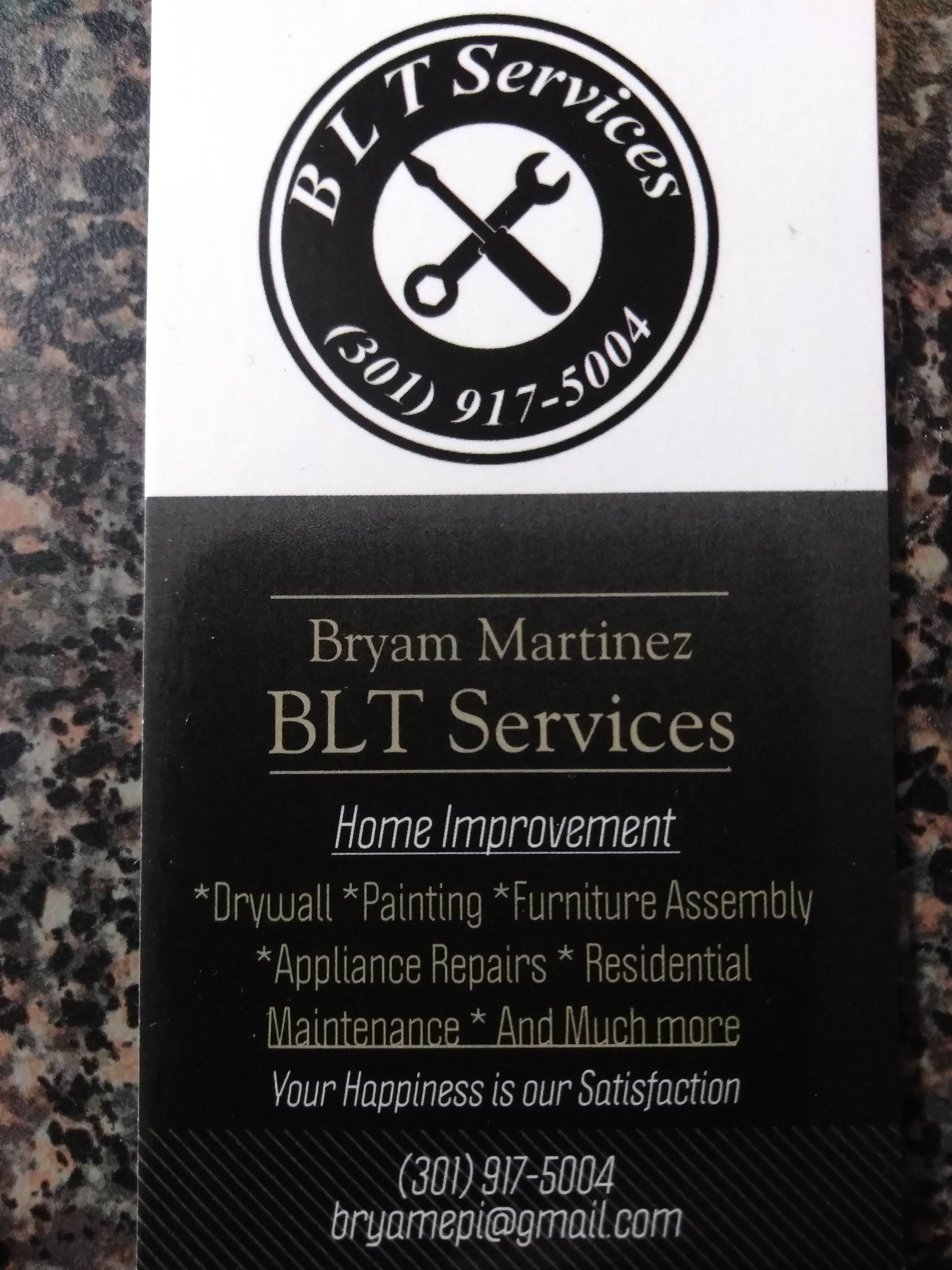 BLT Services {contact info removed}