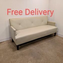 Leather Sofa Couch by HBF Furniture Free Delivery