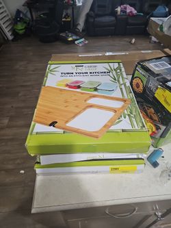 Roman Ventures Bamboo Cutting Board