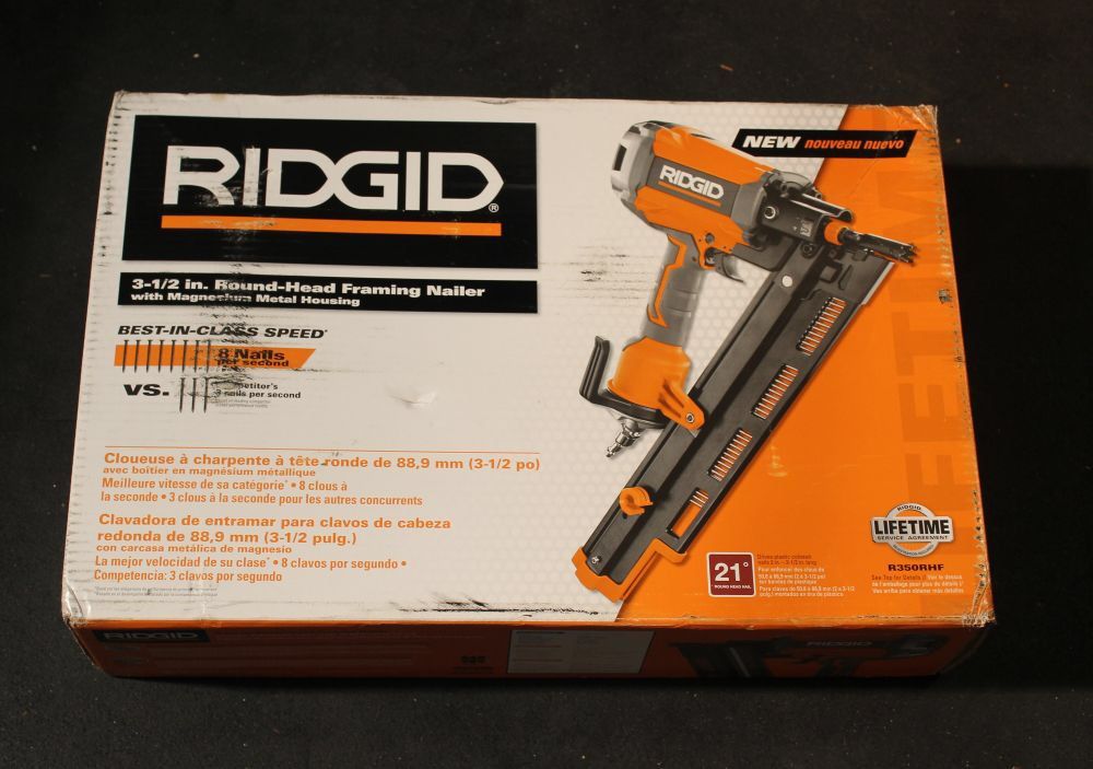 New Rigid framing nailer